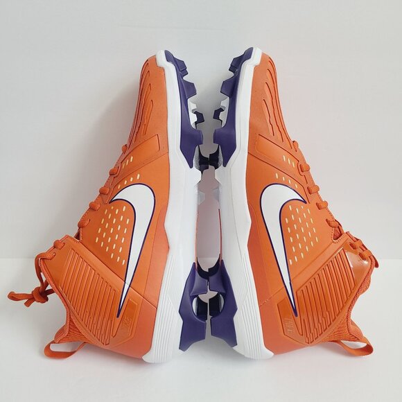NEW Nike Force Savage Pro 3 Clemson Tigers Football Cleats FJ5748-801 Size 14 main image 4
